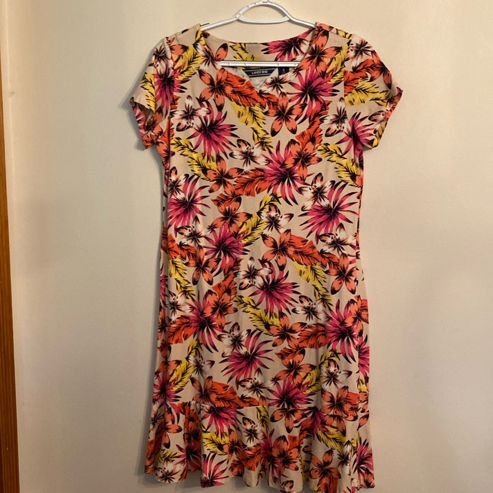 Lands End Dress, short sleeve, Size: Small